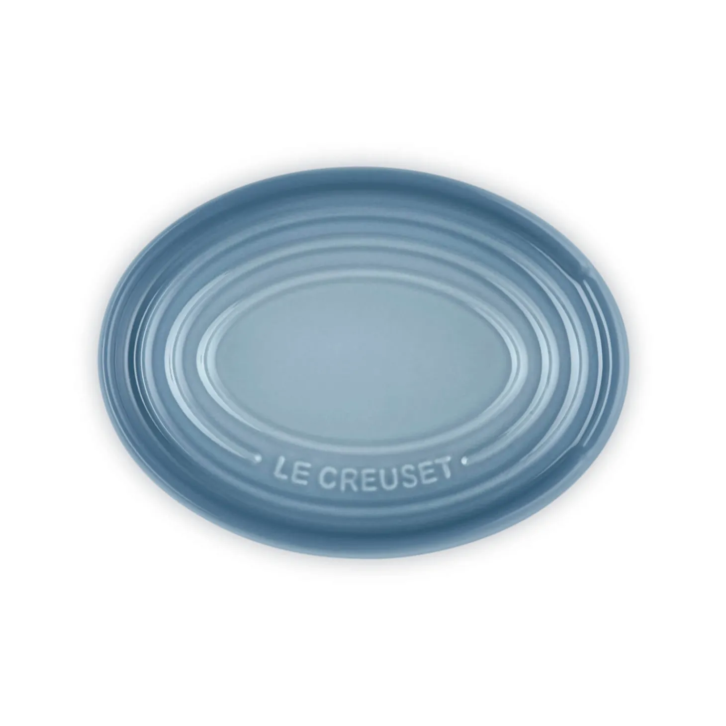 Le Creuset Stoneware Oval Spoon Rest - Chambray
