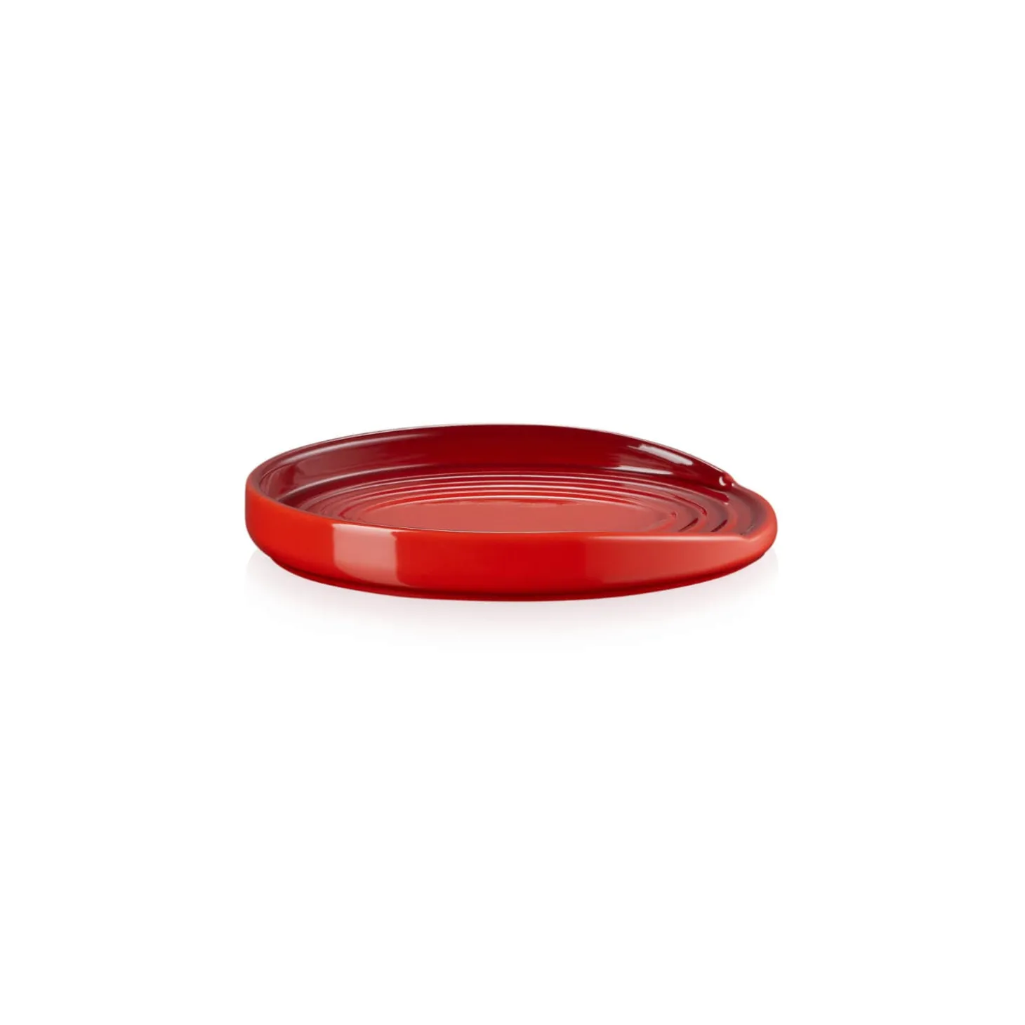 Le Creuset Stoneware Oval Spoon Rest - Cerise