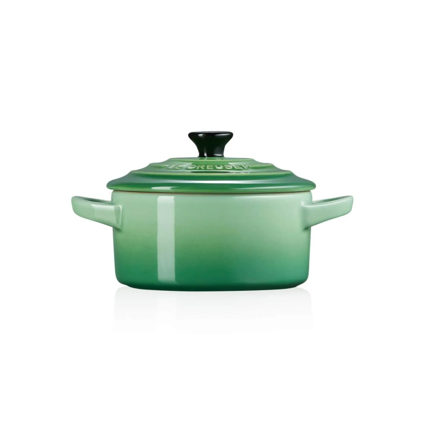 Le Creuset Stoneware Petite Round Casserole - Bamboo Green