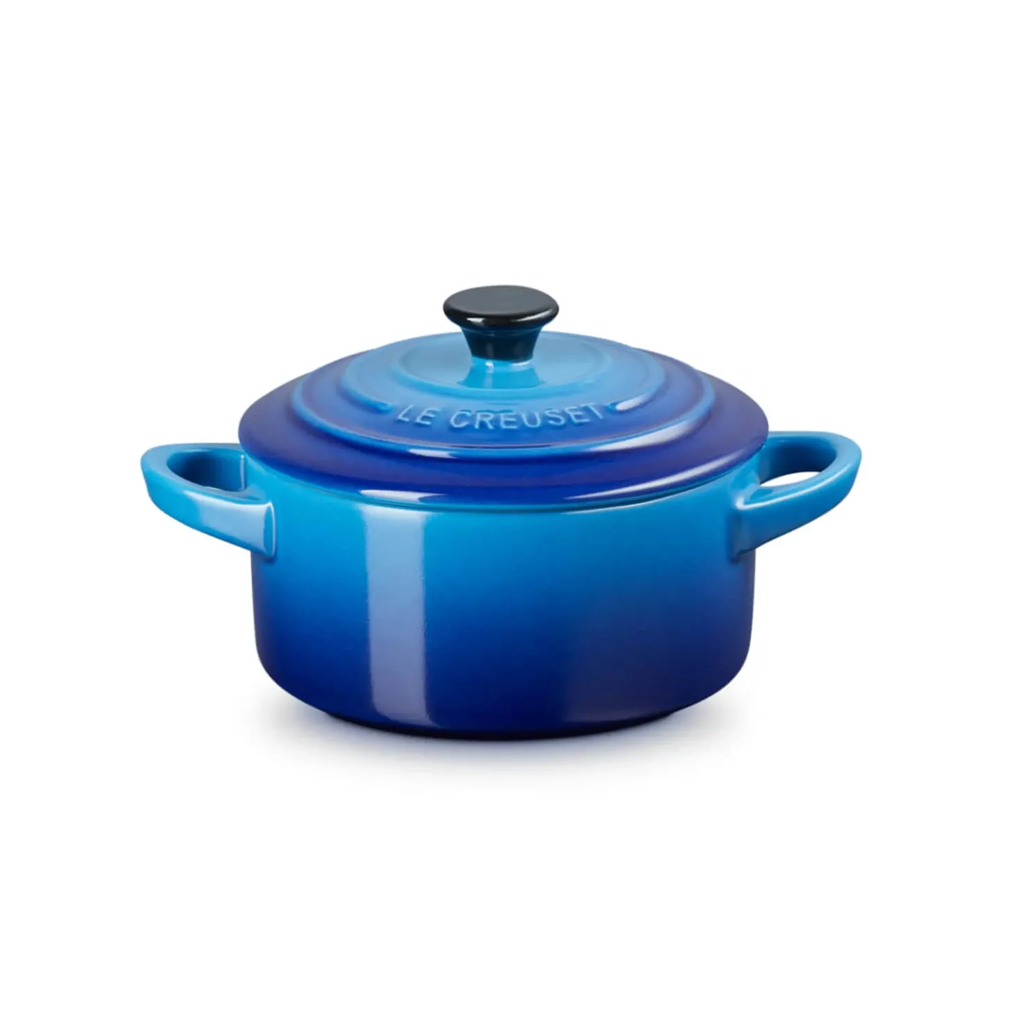 Le Creuset Stoneware Petite Round Casserole - Azure