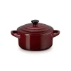 Le Creuset Stoneware Petite Round Casserole - Garnet