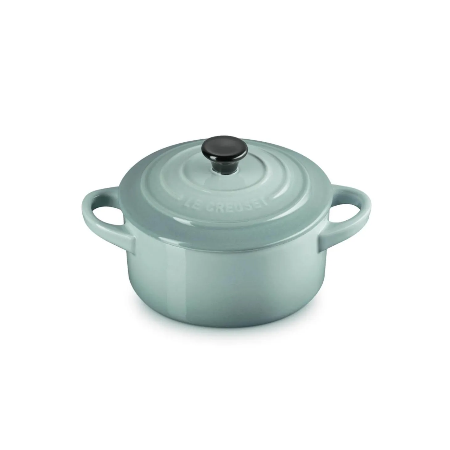 Le Creuset Stoneware Petite Round Casserole - Sea Salt