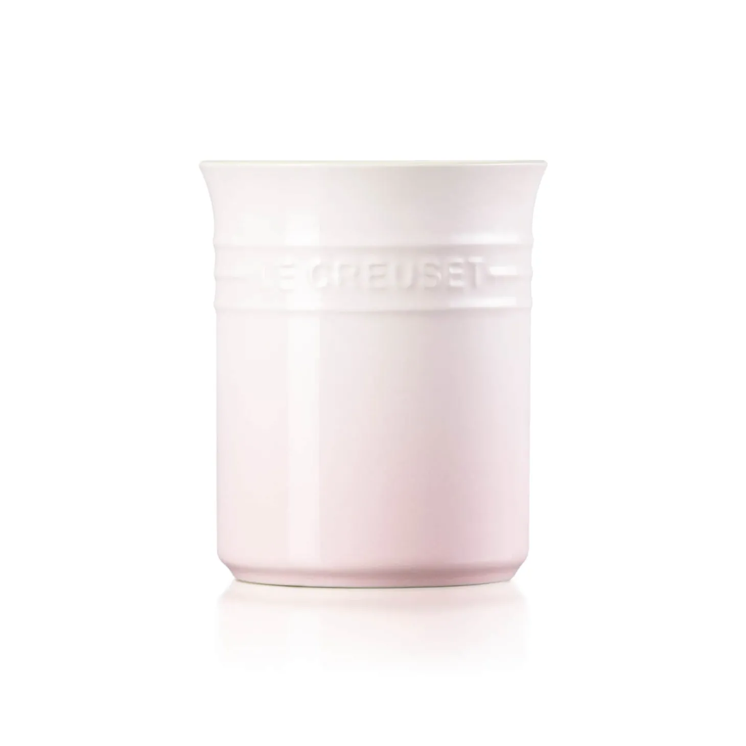 Le Creuset Stoneware Small Utensil Jar - Shell Pink
