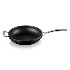 Le Creuset Toughened Non-Stick Deep Frying Pan With Helper Handle - 26cm