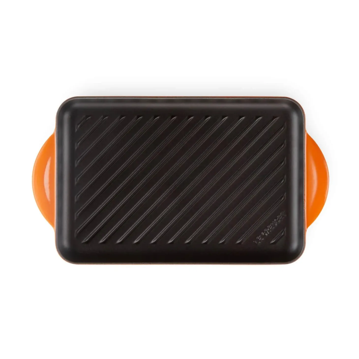 Le Creuset Traditional Cast Iron 32cm Rectangular Grill - Volcanic