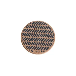Liga Round Cork Coaster - This & That