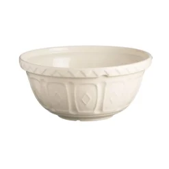 Mason Cash Colour Mix 24cm Stoneware Mixing Bowl - Cream