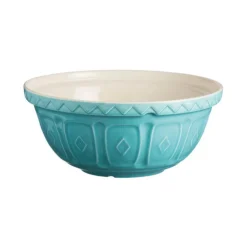 Mason Cash Colour Mix 26cm Stoneware Mixing Bowl - Turquoise