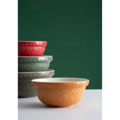 Mason Cash In The Forest 29cm Stoneware Mixing Bowl - Grey, Fox