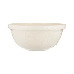 Mason Cash In The Meadow Rose 29cm Stoneware Mixing Bowl - Cream