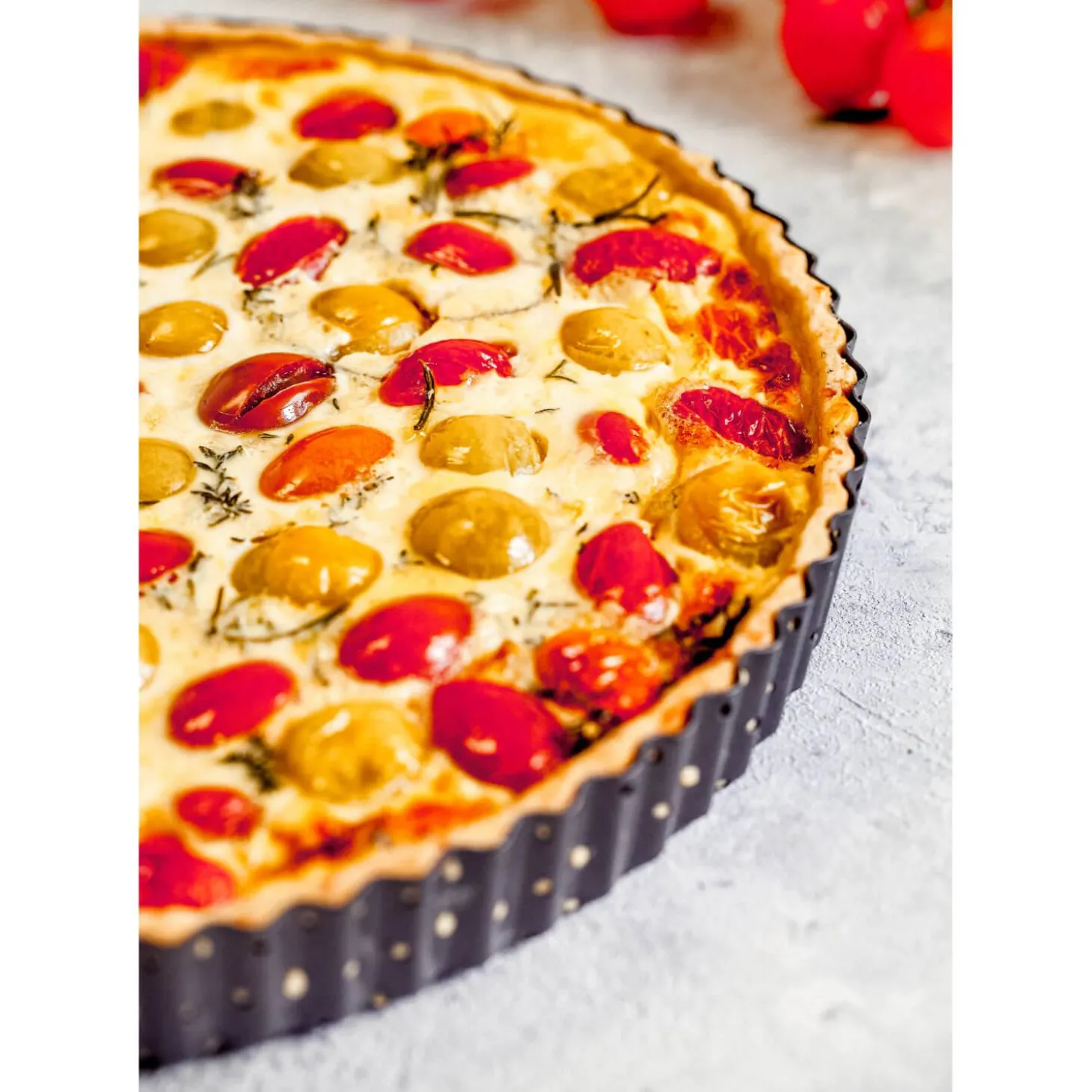 Masterclass Crusty Bake Non-Stick Quiche Tin - 20cm