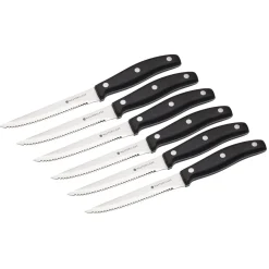 MasterClass Deluxe Steak Knife Set - 6 Piece