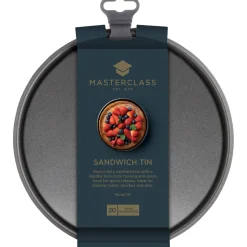 Masterclass Loose Based Round Sandwich Tin - 15cm