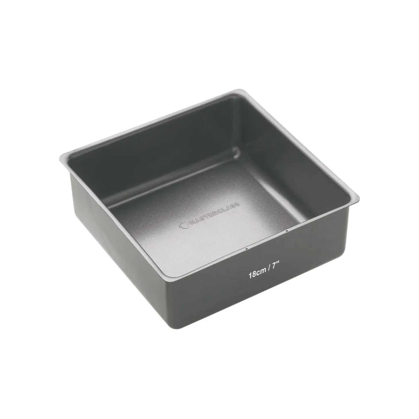 MasterClass Loose Base Square Deep Cake Tin - 18cm