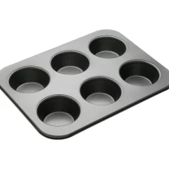 Masterclass Non-Stick American Muffin Pan - 6 Hole