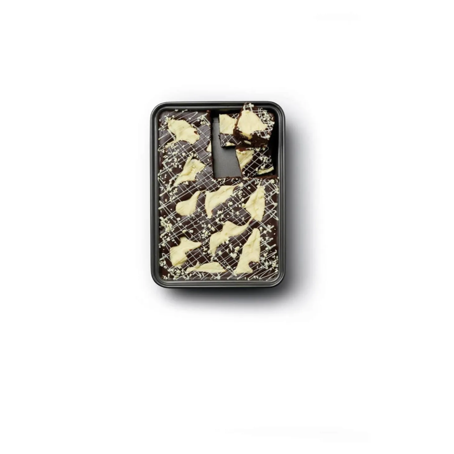 Masterclass Non-Stick Rectangle Brownie Tin - 27cm