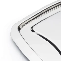 MasterClass Stainless Steel Spiked Carving Tray