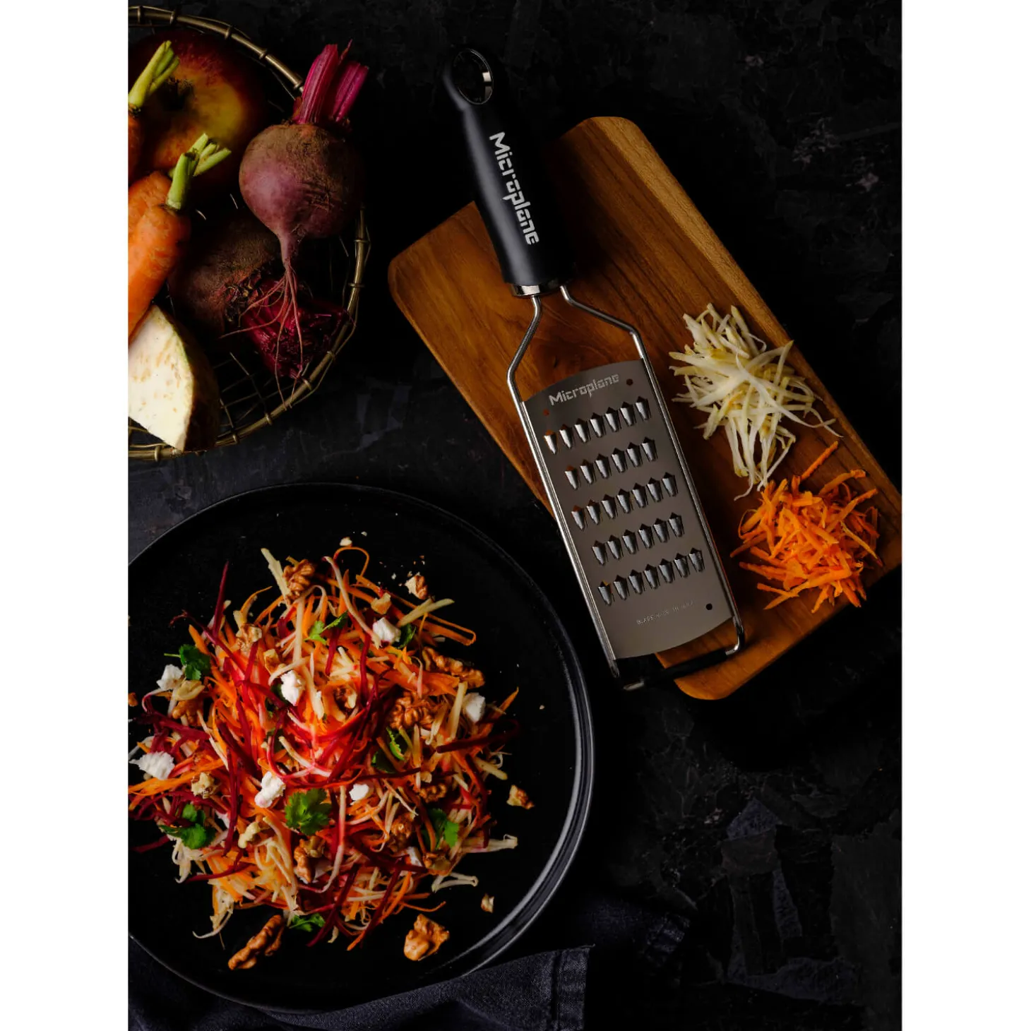 Microplane Gourmet Series Julienne Grater - Black