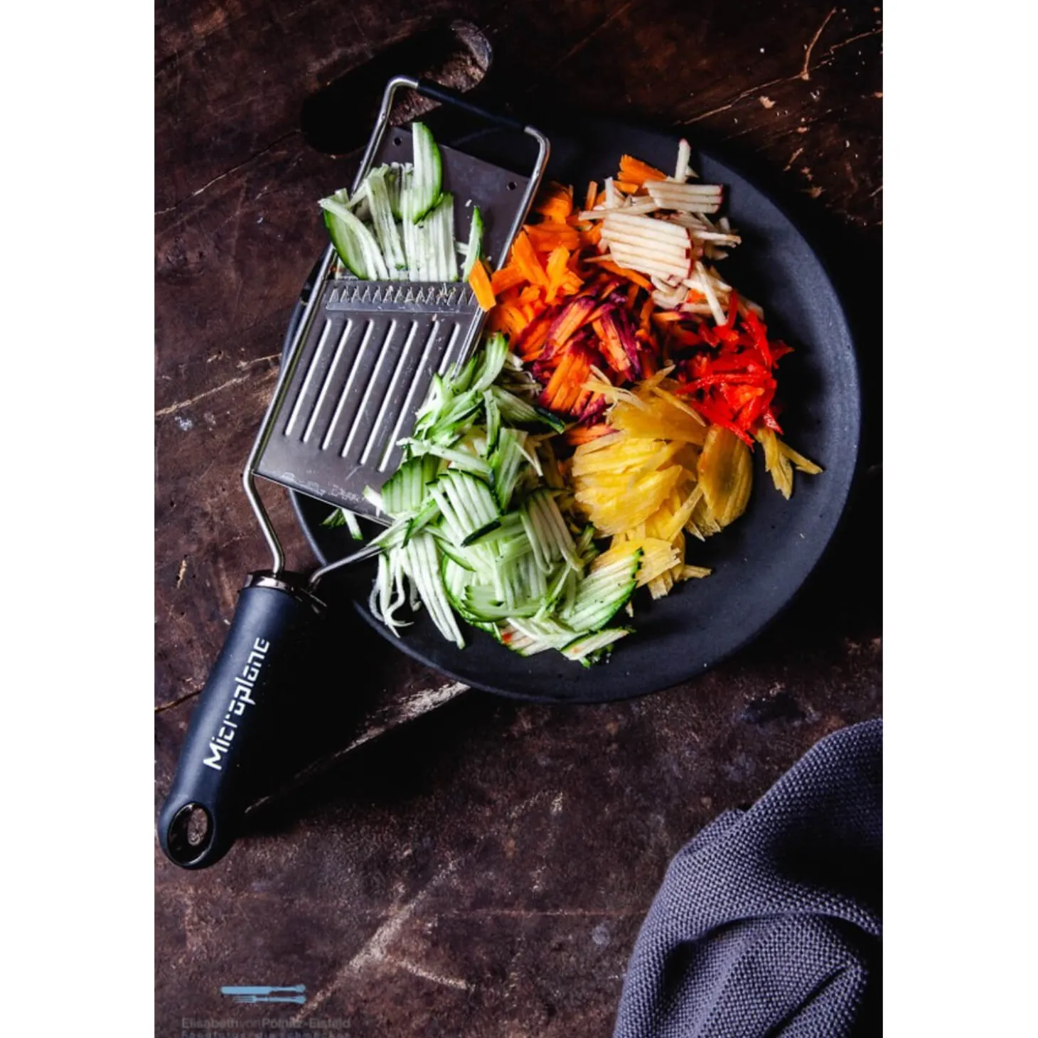 Microplane Gourmet Series Julienne Slicer - Black