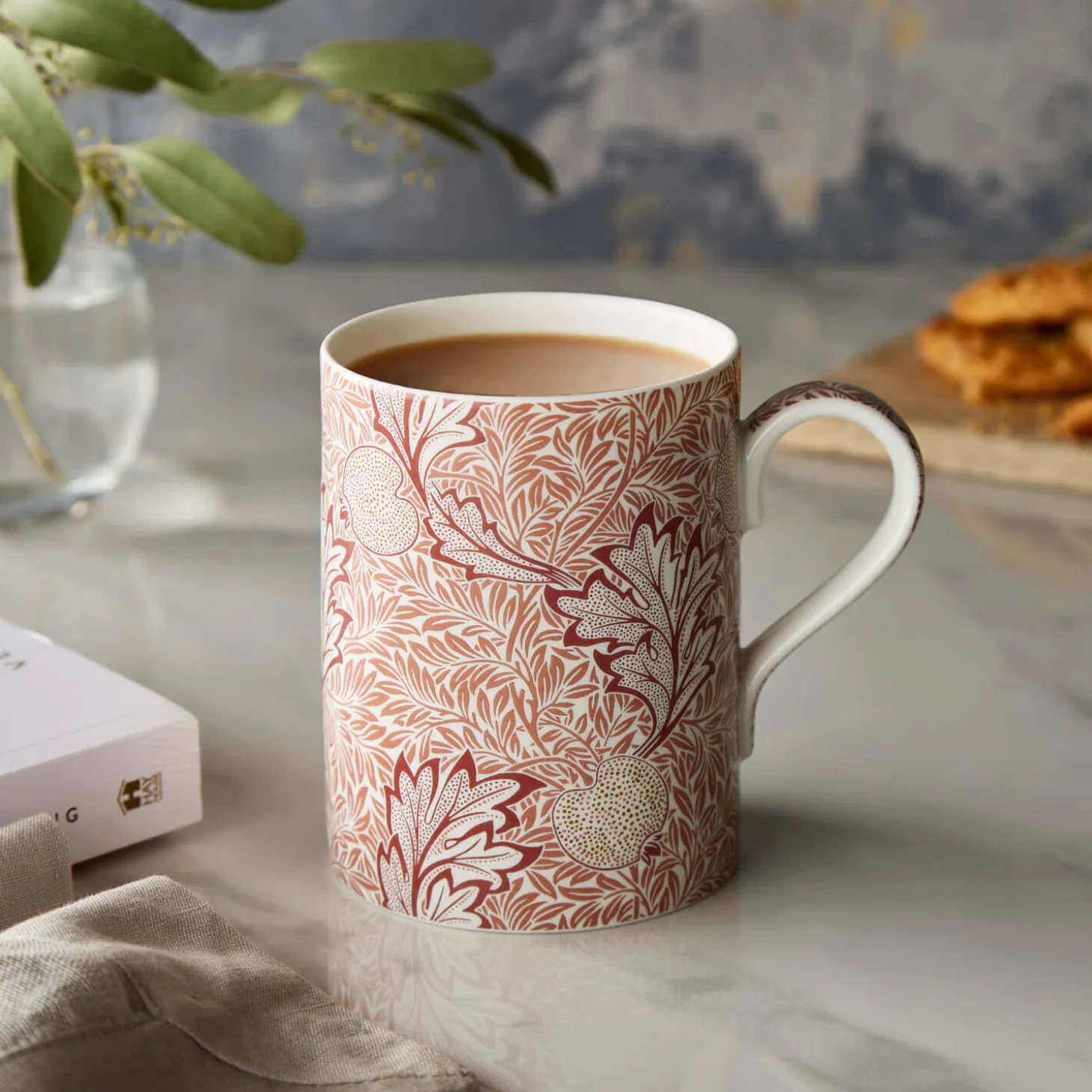 Morris & Co 340ml Porcelain Mug - Apple