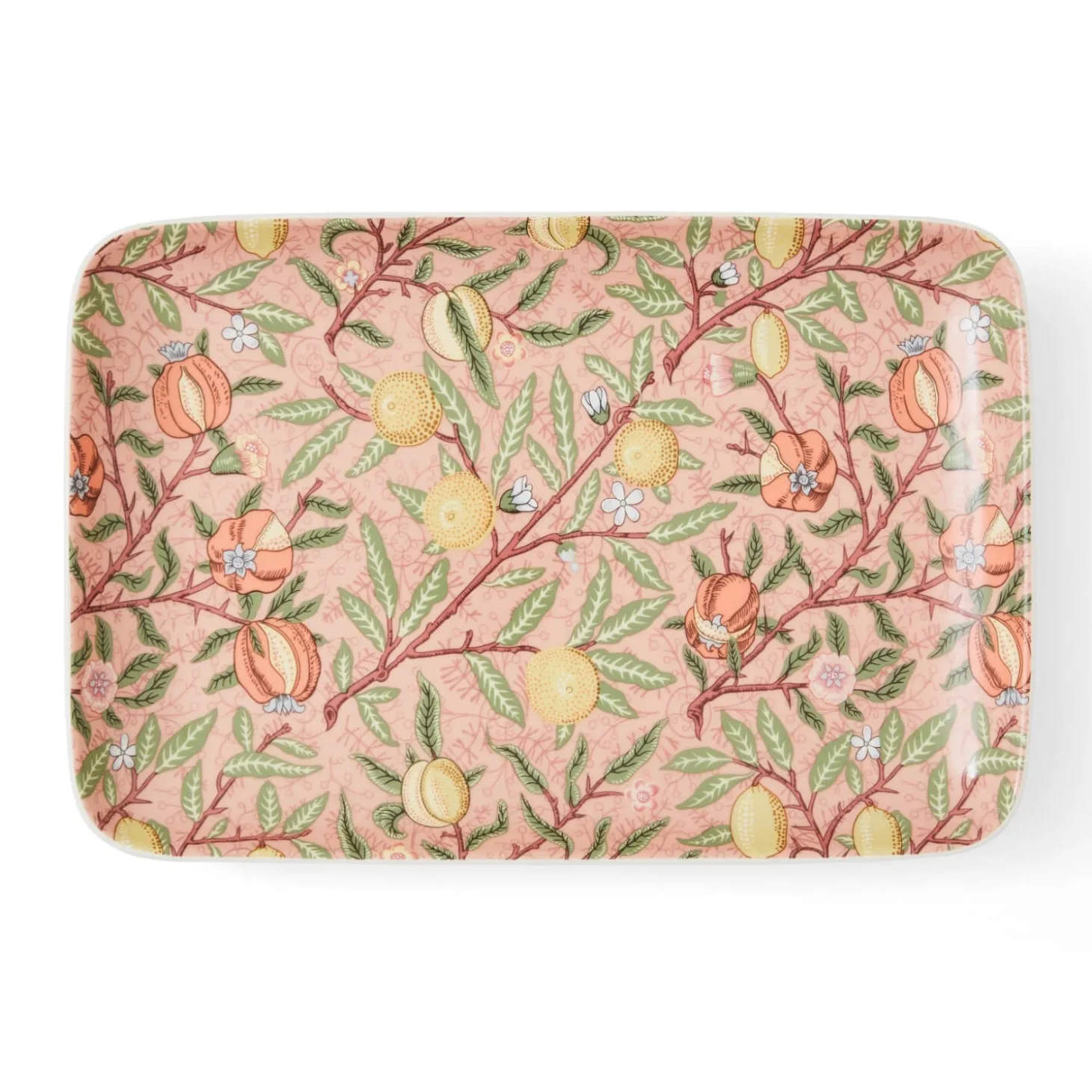 Morris & Co Porcelain Serving Tray - Fruit