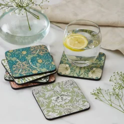 Morris & Co Set of 6 Coasters - Assorted