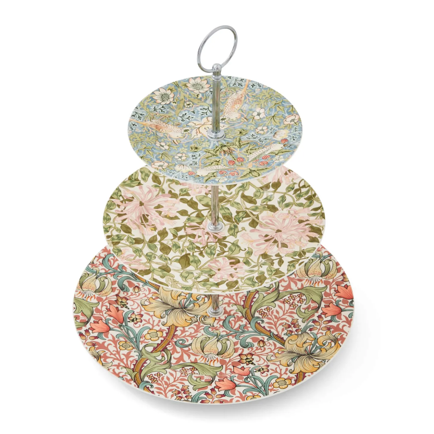 Morris & Co 3 Tier Porcelain Cake Stand
