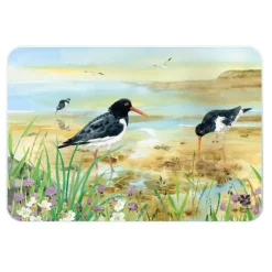 National Trust Medium Glass Workstop Saver - Oyster Catcher