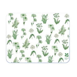 National Trust Medium Glass Worktop Protector - Dyrham Park - Flowers