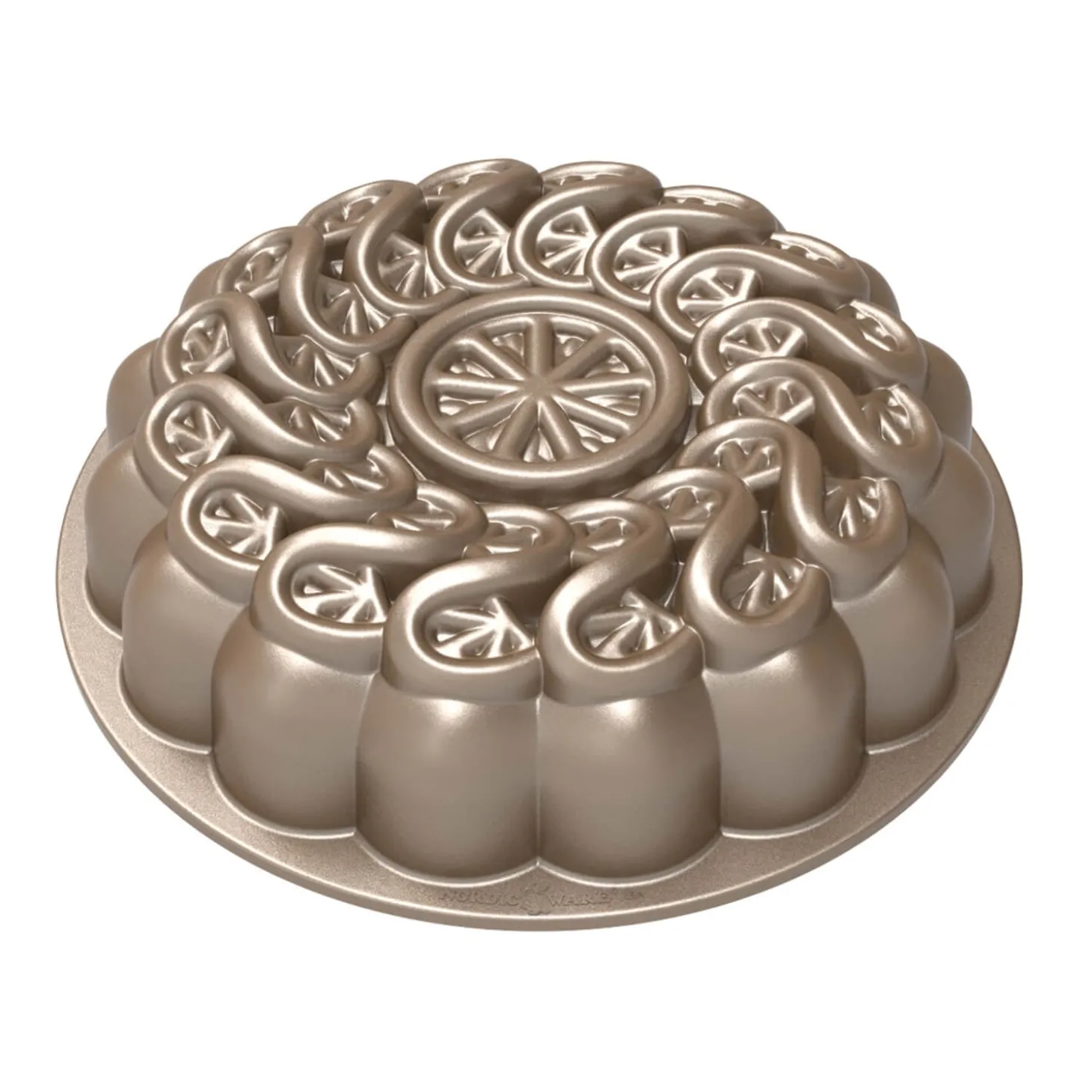 Nordic Ware Citrus Twist Cake Pan - Toffee