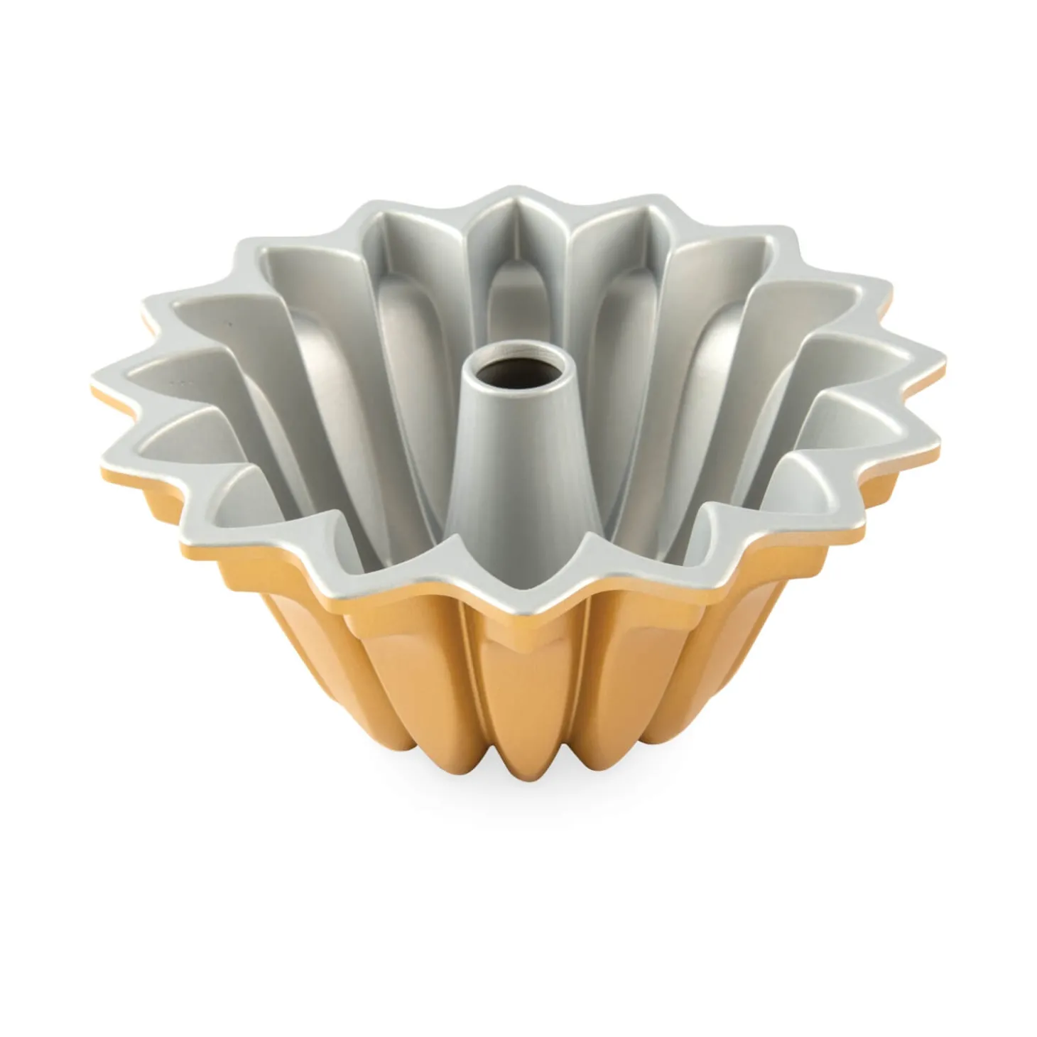 Nordic Ware Fluted Bundt Pan - Gold
