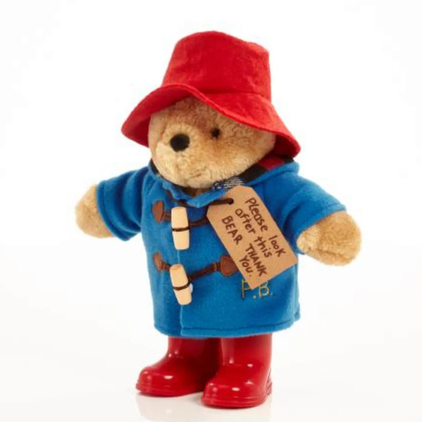 Paddington Bear Classic With Boots Soft Toy