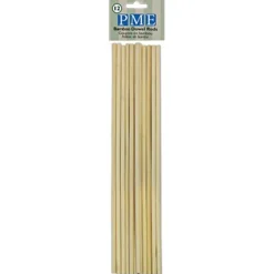 PME Bamboo 30cm Dowel Rod Set - 12 Piece