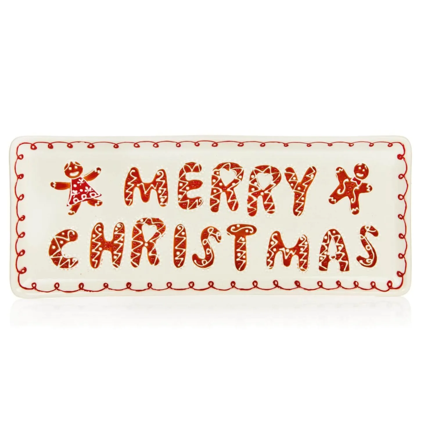 Premier Christmas 41cm Gingerbread Platter