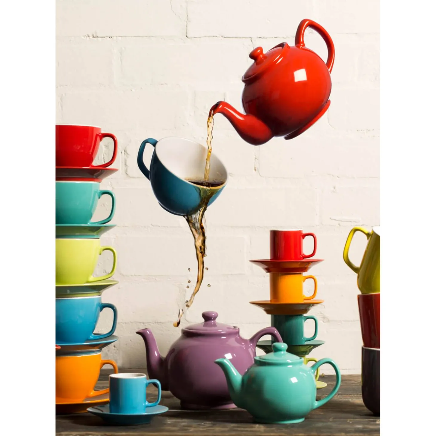 Price & Kensington Stoneware 6 Cup Teapot - Matte Navy
