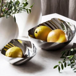 Robert Welch Cascade 18|10 Mirror Polished Stainless Steel Dish - Large