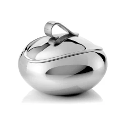 Robert Welch Drift 18|10 Mirror Polished Stainless Steel 150ml Sugar Pot with Lid