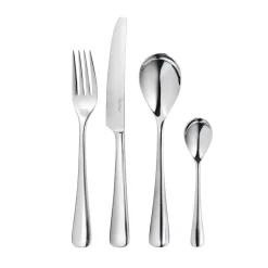 Robert Welch Malvern Bright Stainless Steel Cutlery Set - 24 Piece