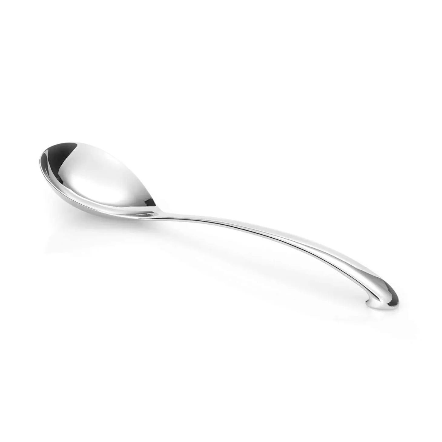 Robert Welch Signature Deep Bowl Solid Serving Spoon - Polished