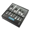 Robert Welch Warwick Bright Stainless Steel Cutlery Set - 56-Piece