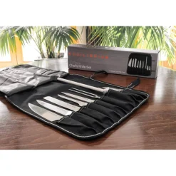 Rockingham Forge Equilibrium Fluted Santoku Knife - 13cm