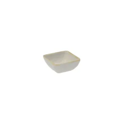 Rose & Tulipani Concerto Grigio Perla Pearl Grey Square Tiny Bowl - 8cm