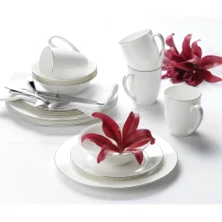 Royal Worcester Serendipity Platinum Side Plate - White