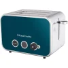 Russell Hobbs Distinctions 2 Slice Toaster - Ocean Blue