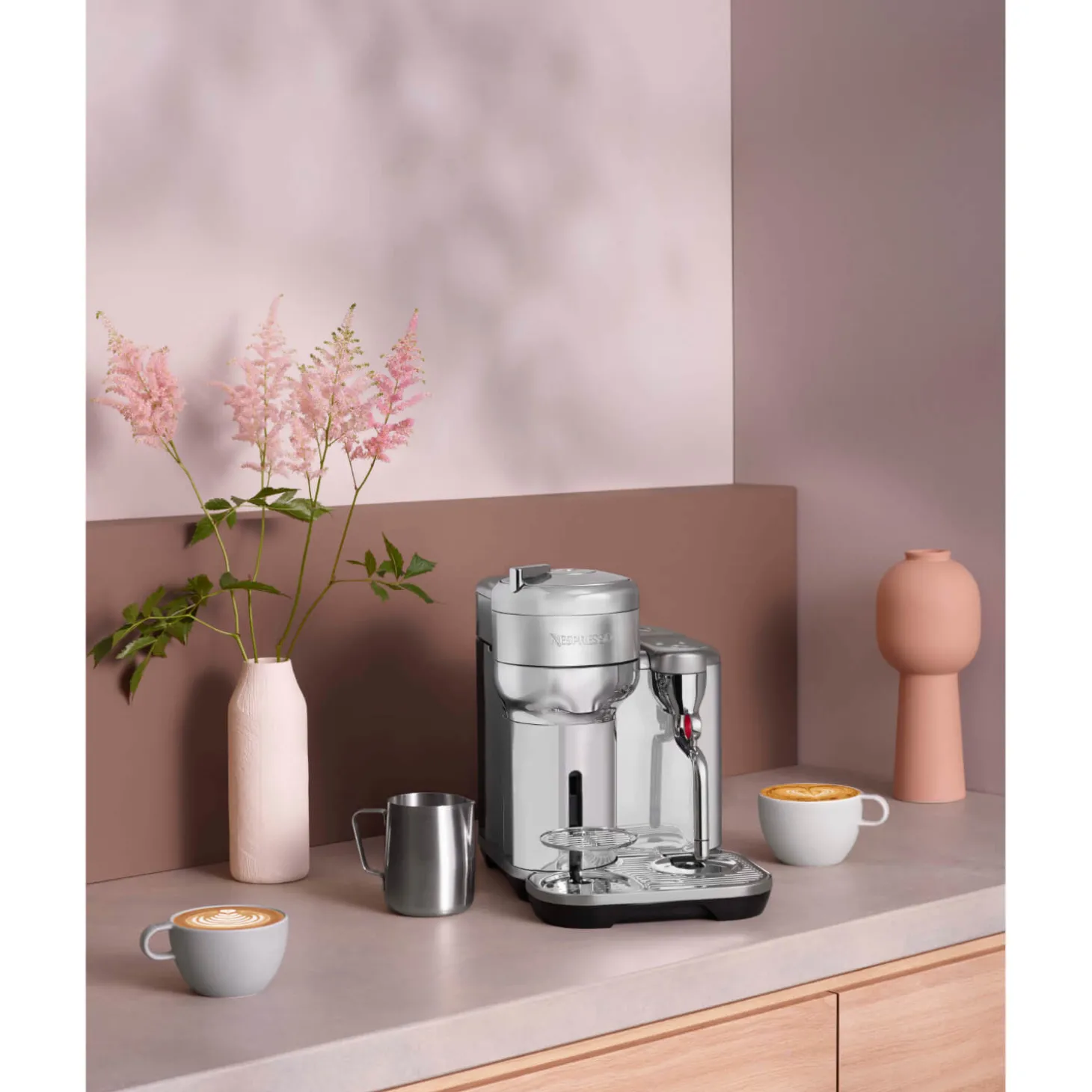 Sage Appliances Vertuo Creatista SVE850 Automatic Pod Coffee Machine - Brushed Stainless Steel