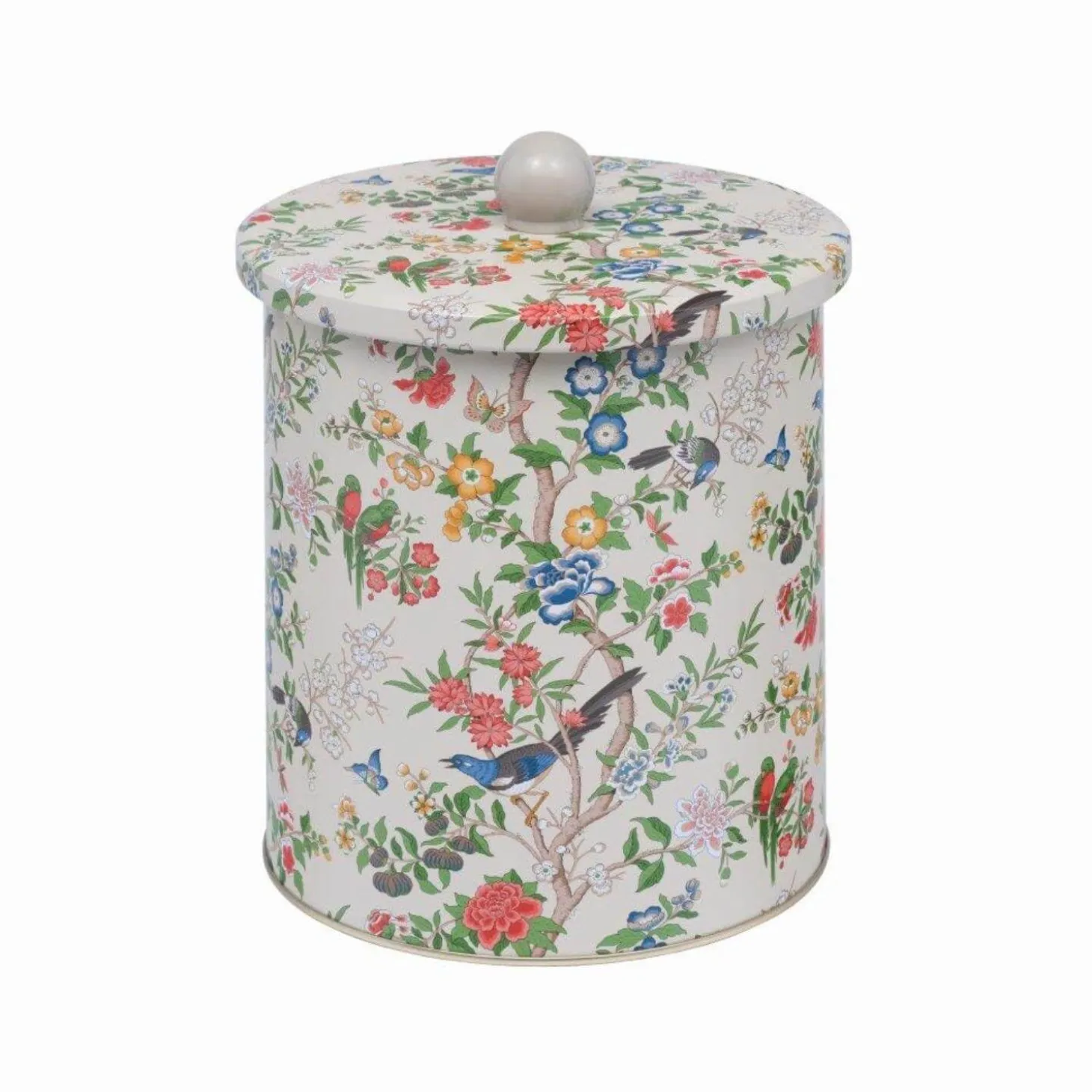 Sanderson Medium Biscuit Barrel - Chinolserie