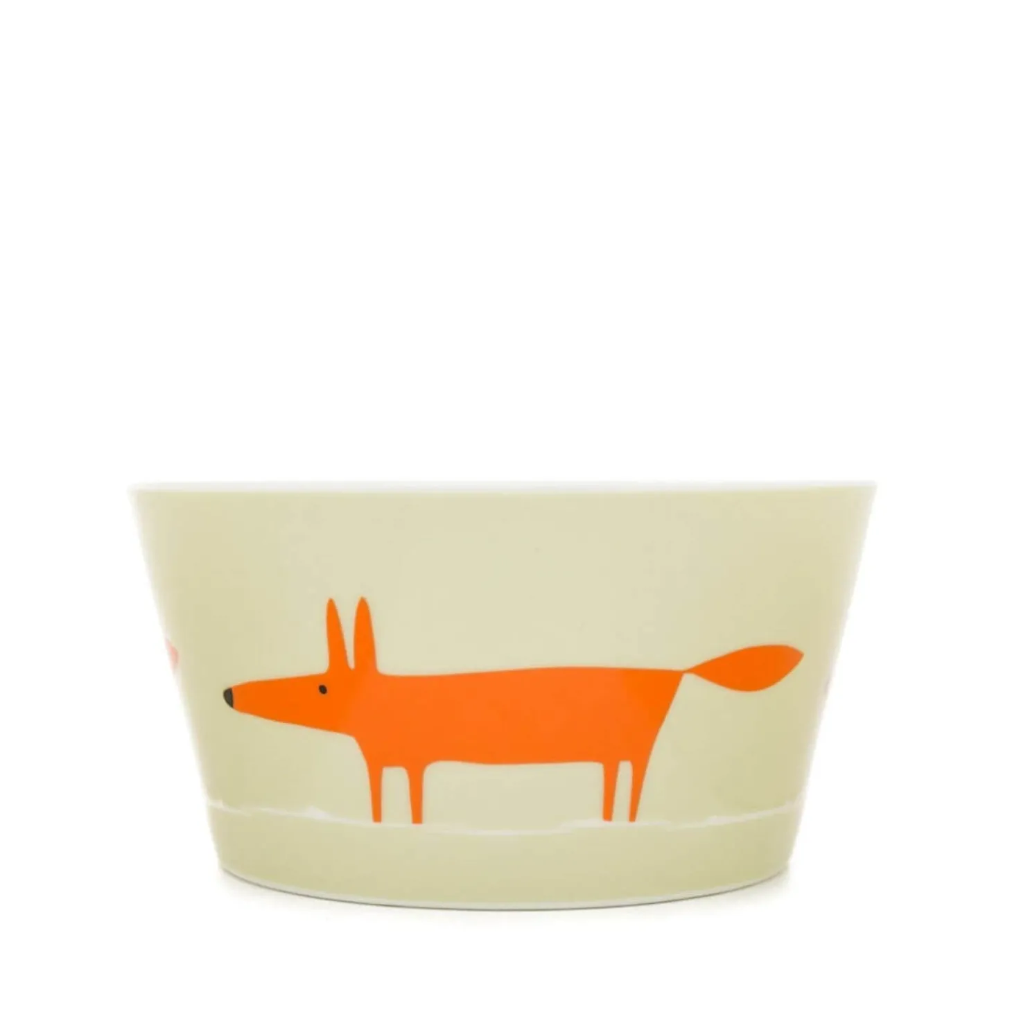Scion Living Mr Fox Bowl - Neutral & Orange