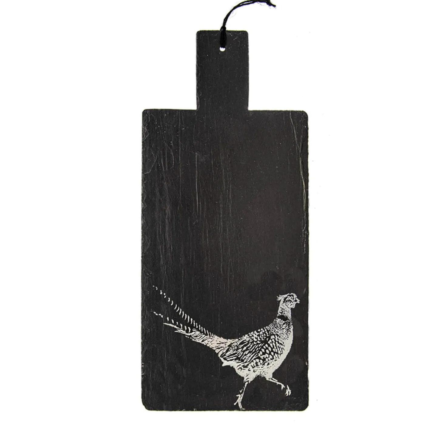 Selbrae House Large Slate Serving Paddle - Pheasant