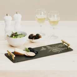 Selbrae House Small Slate Serving Tray - Bee