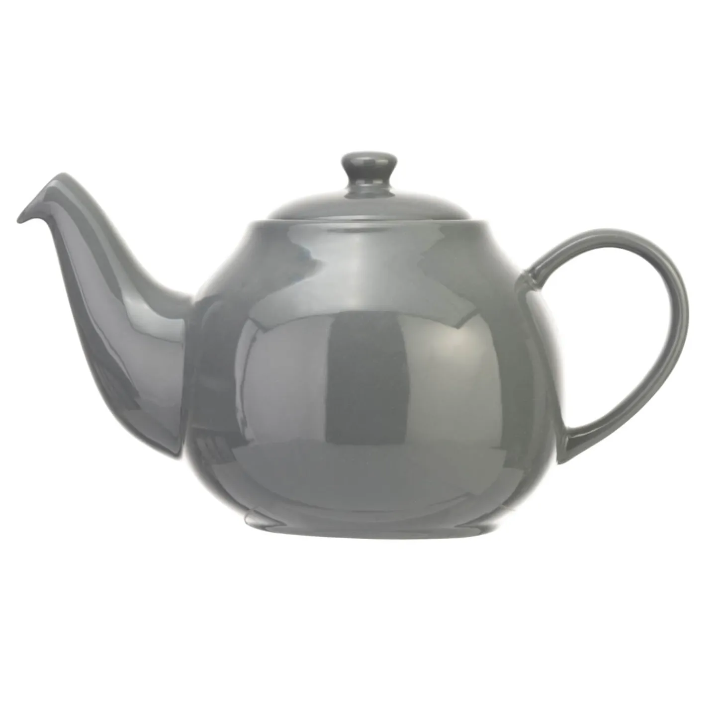 Siip 2 Cup Solid Glaze Stoneware Teapot - Grey